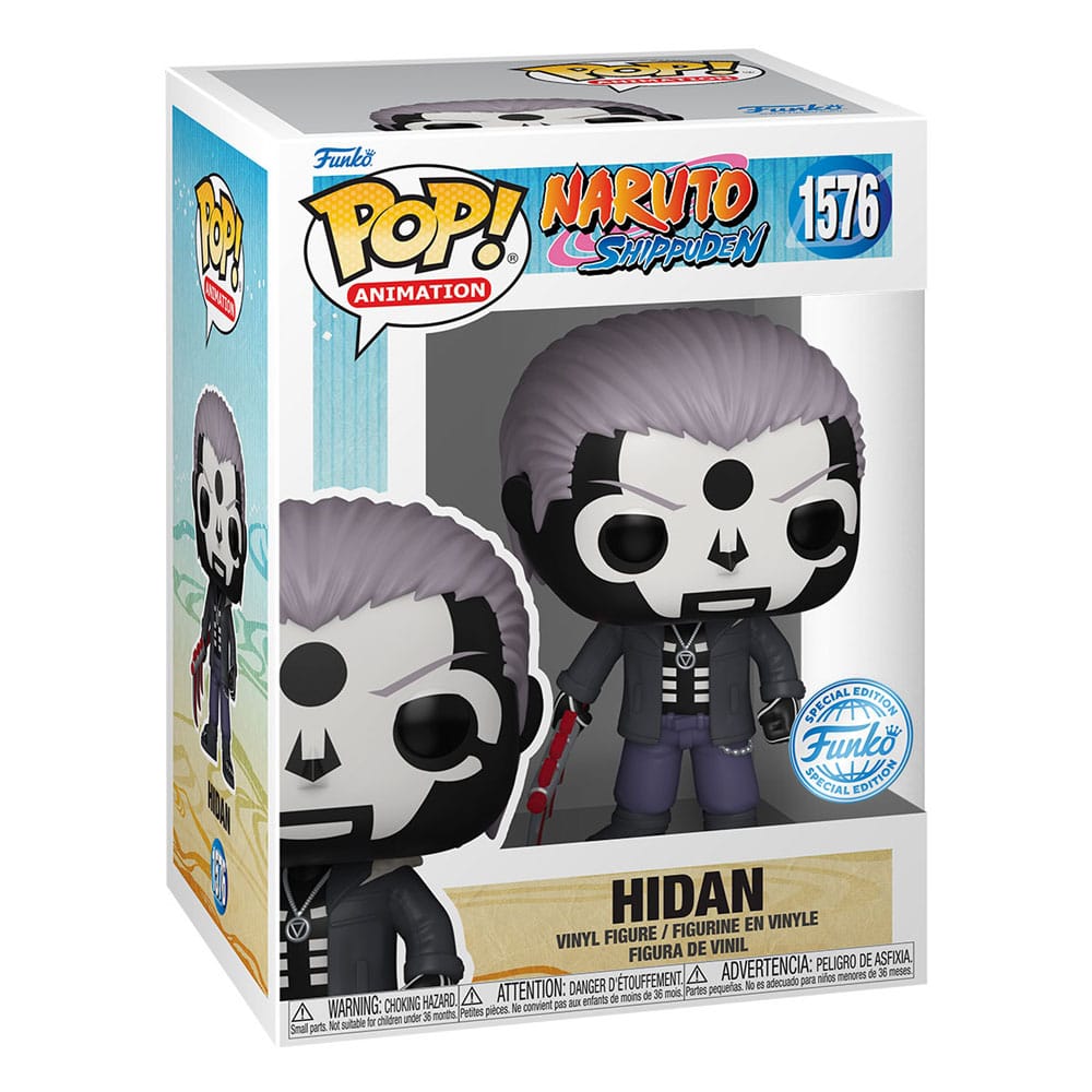 Naruto Pop! Animation Vinyl Figure Hidan w/jacket Exclusive Edition Funko