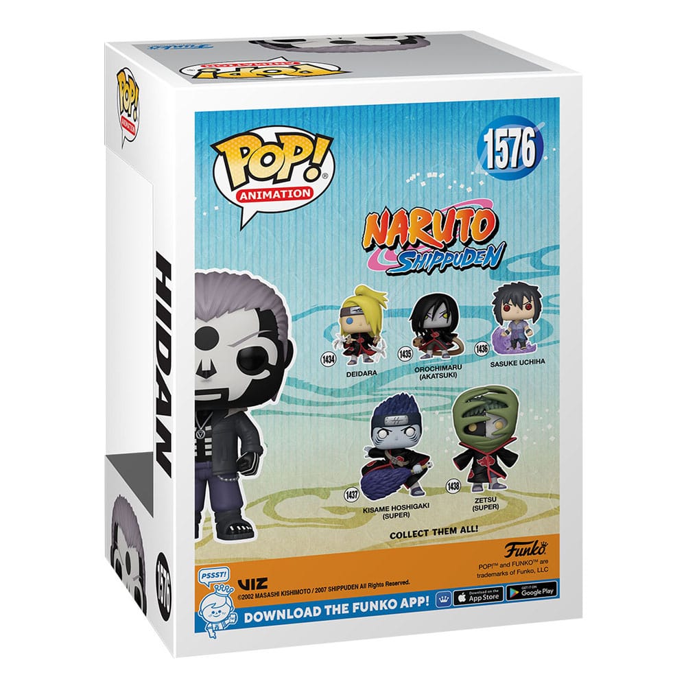 Naruto Pop! Animation Vinyl Figure Hidan w/jacket Exclusive Edition Funko