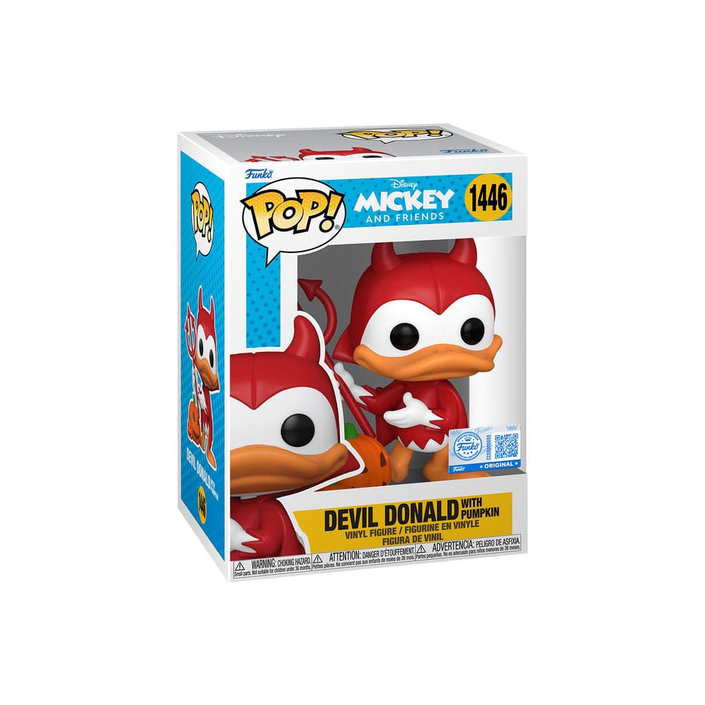 Pop! Disney Devil Donald with Blacklight Chase Asst. 6 Funko