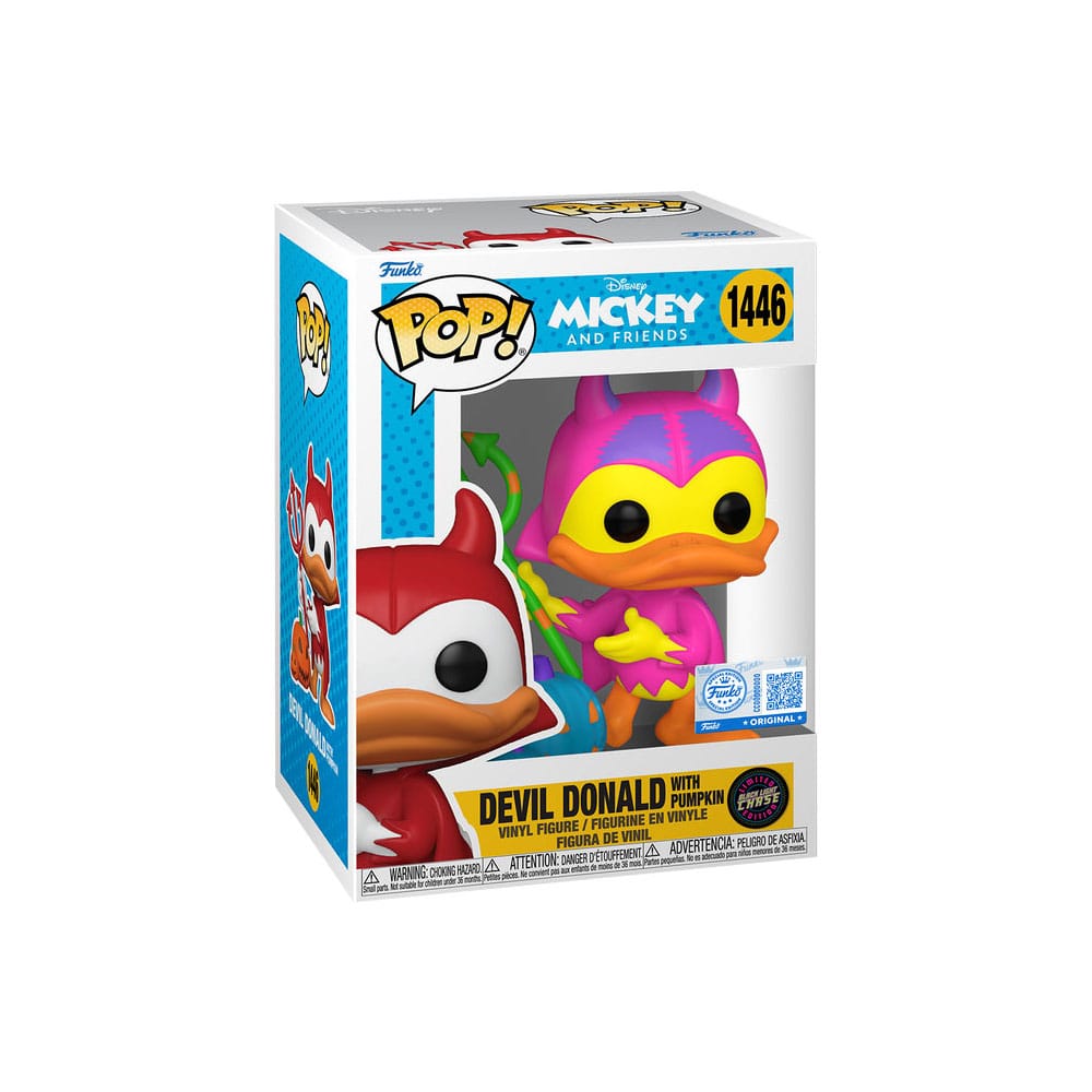 Pop! Disney Devil Donald with Blacklight Chase Asst. 6 Funko