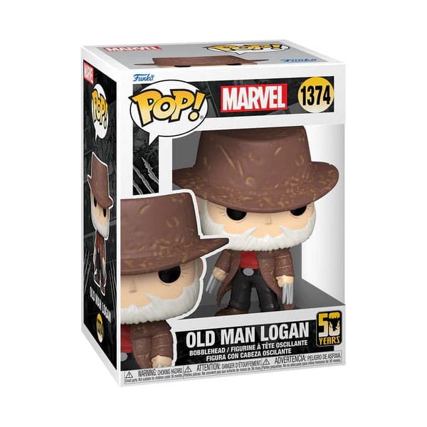 Marvel POP! Marvel Vinyl Figure Wolverine 50th Ultimate Old Man Logan Funko