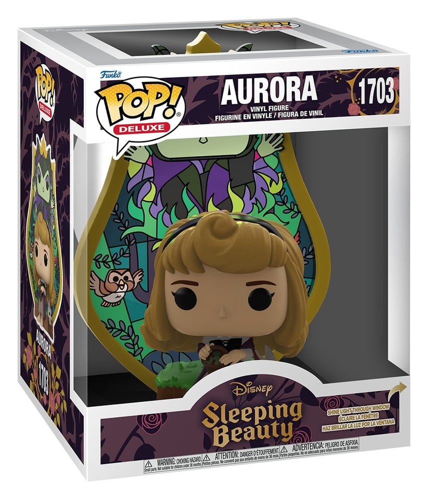 Disney POP! Deluxe Vinyl Figure Aurora Glass Funko