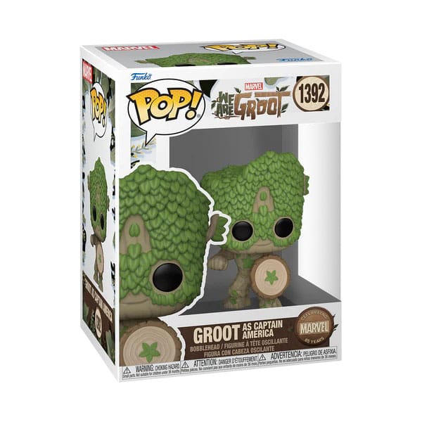 We Are Groot POP! Movies Vinyl Figure Captain America Funko