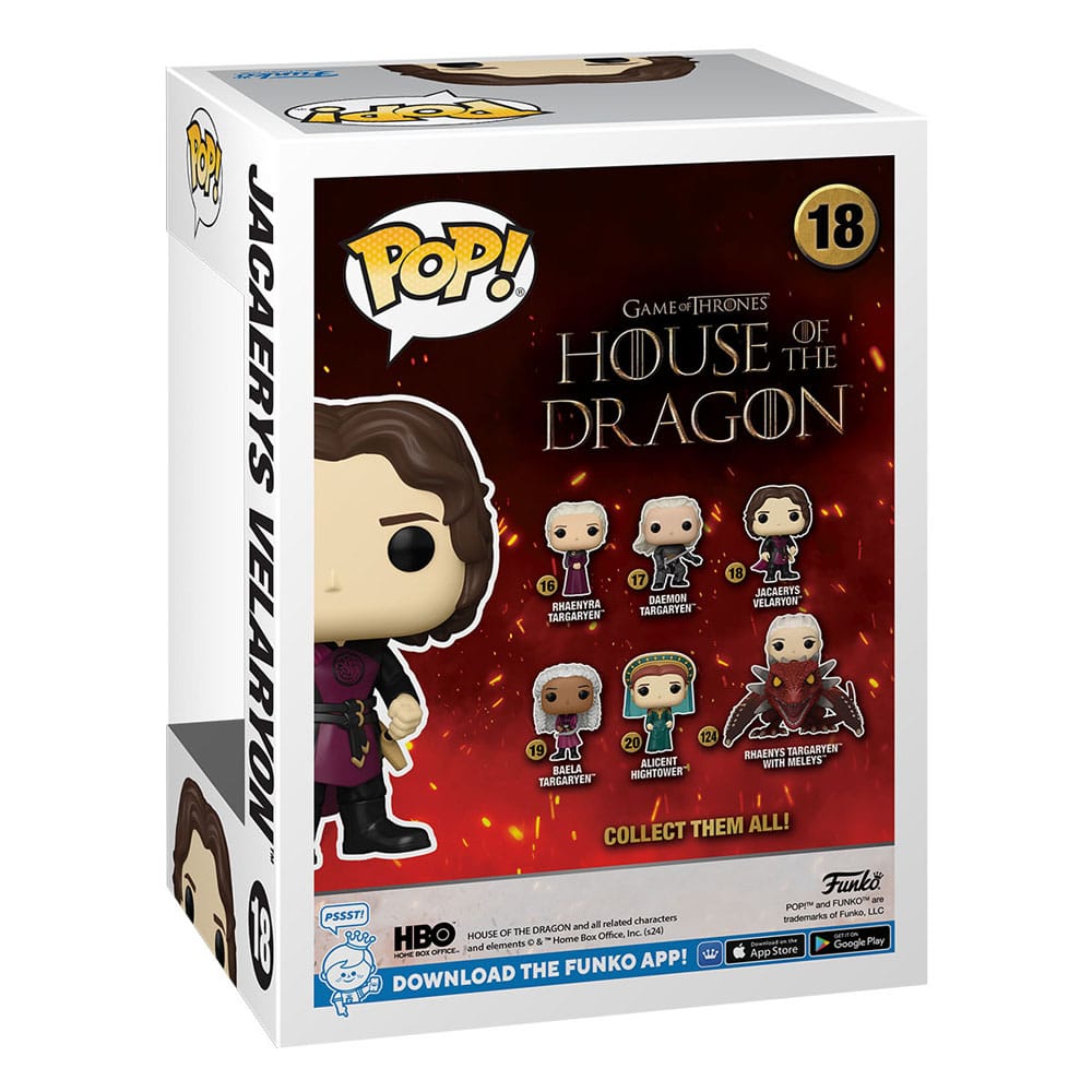 House of the Dragon POP! TV Vinyl Figure Jarcarys Valaryon Funko
