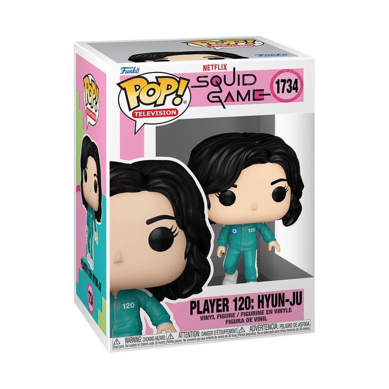 Squid Game POP! Television Vinyl Figure S3 Player 120 Hyun ju Funko