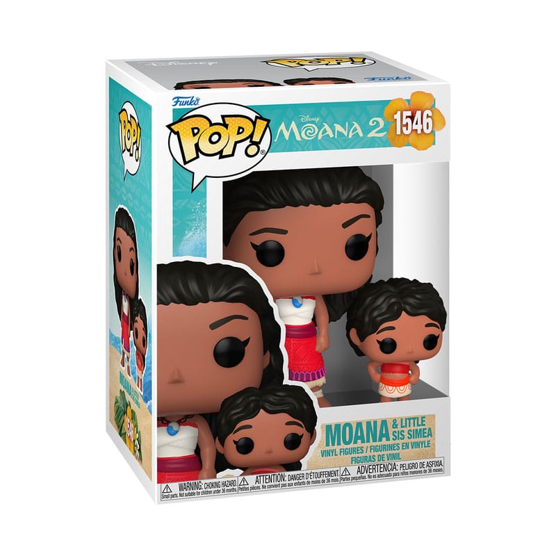 Moana 2 POP! & Buddy Vinyl Figure Moana & Little Sis Funko