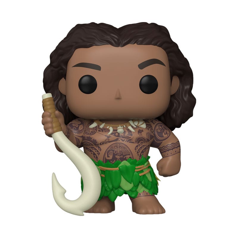 Moana 2 POP! & Buddy Vinyl Figure Maui with Fish Hook Funko