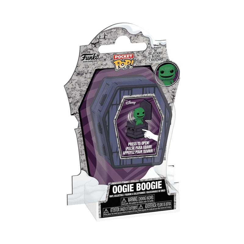 The Nightmare Before Christmas Coffin Pocket POP! Vinyl Figure Oogie Boogie Funko