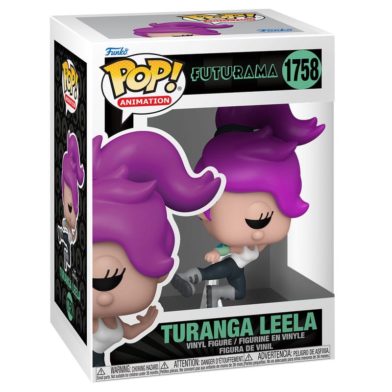 Futurama Pop! Animation Vinyl Figure Turanga Leela Funko