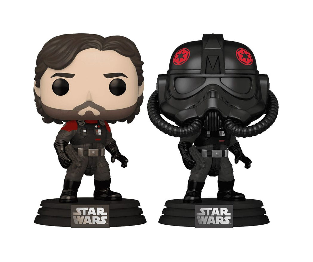 Star Wars Andor POP! TV Vinyl Figures Cassian Andor Sienar Test Pilot w/chase Assortment 6 Funko
