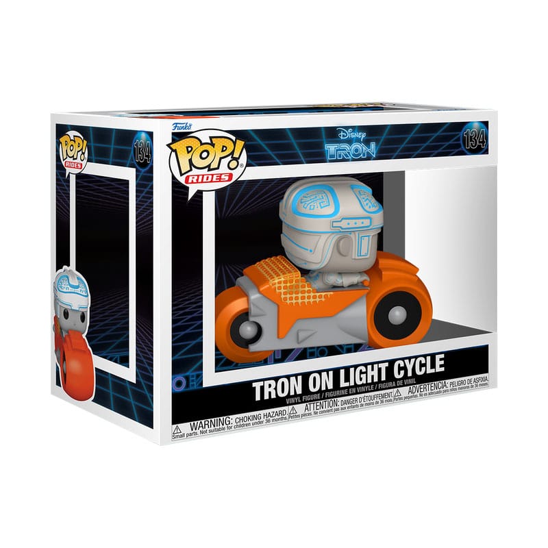 Tron 1982 POP! Rides Deluxe Vinyl Tron w/Cycle Funko
