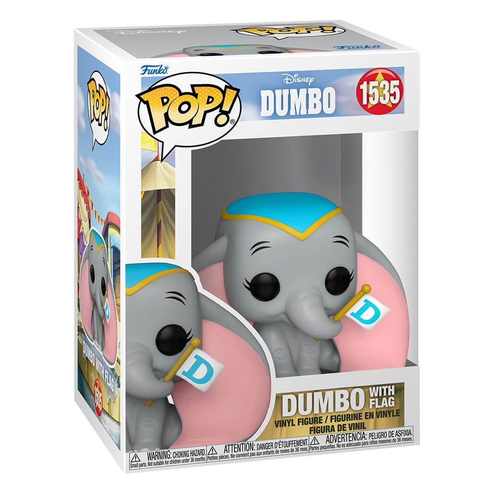 Dumbo POP! Disney Vinyl Figure Dumbo w/flag Funko