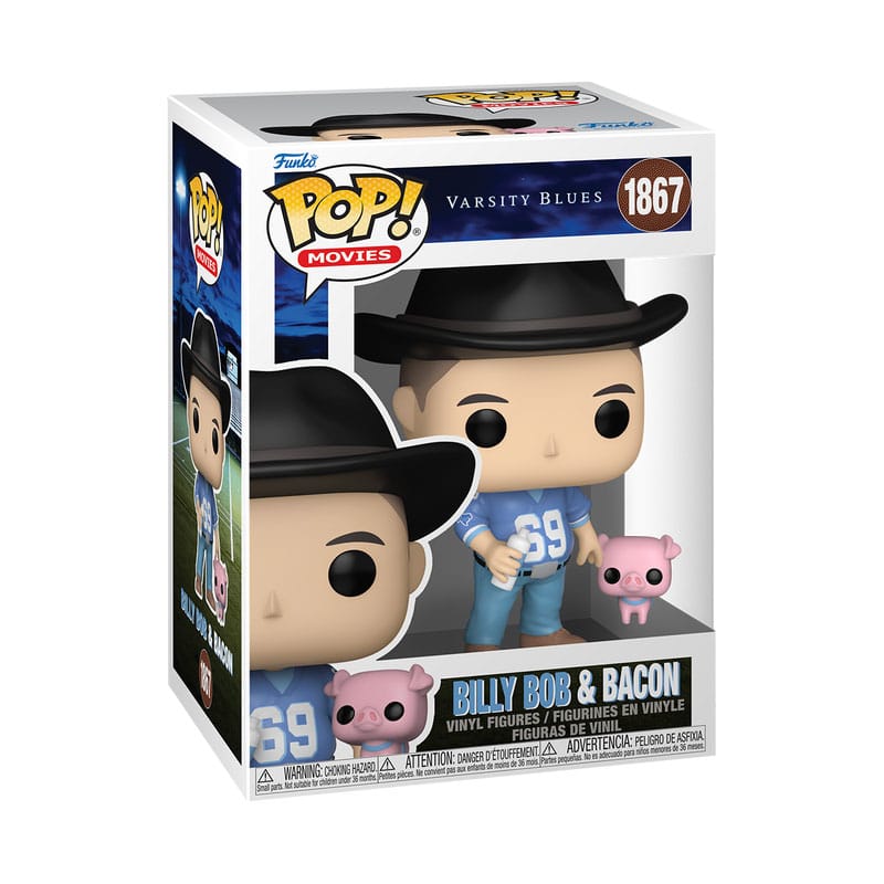 Varsity Blues POP & Buddy! Vinyl Figure Billy w/Bacon Funko