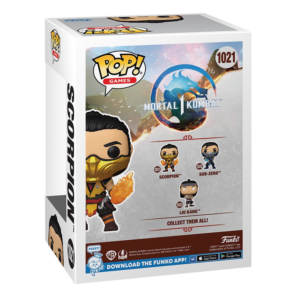 Mortal Kombat POP! Games Vinyl Figure Scorpion Funko