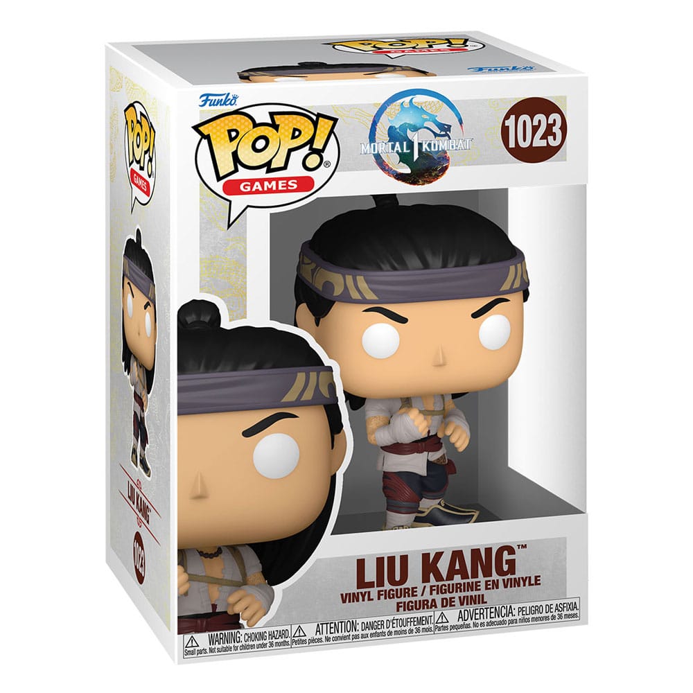 Mortal Kombat POP! Games Vinyl Figure Liu Kang God of Fire Funko