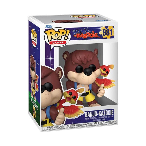 Banjo Kazooie POP! Games Vinyl Figure Banjo & Kazooie Funko