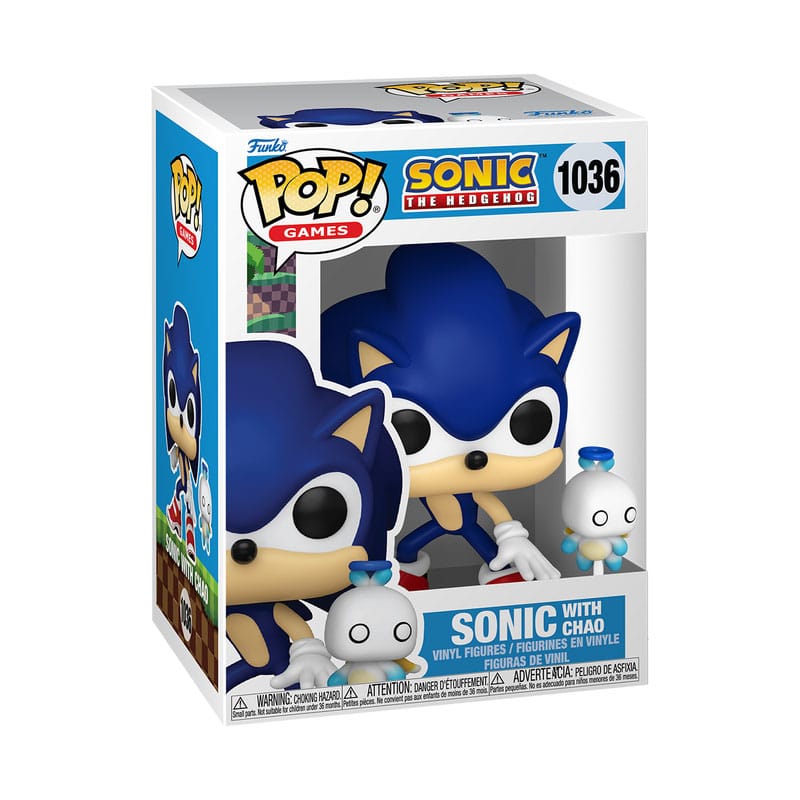Sonic The Hedgehog POP & Buddy! Vinyl Figure Sonic w/ HChao Funko