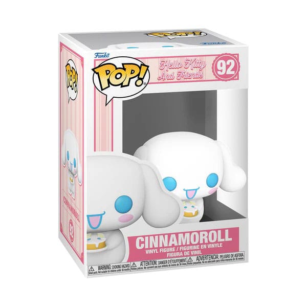 Hello Kitty POP! Sanrio Vinyl Figure Cinnamaroll with Dessert Funko