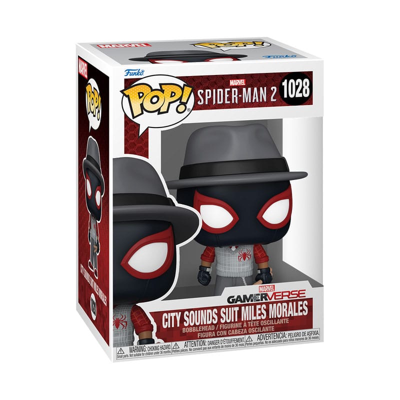 Spiderman 2 POP! Games Vinyl Figure City Sounds Miles Funko