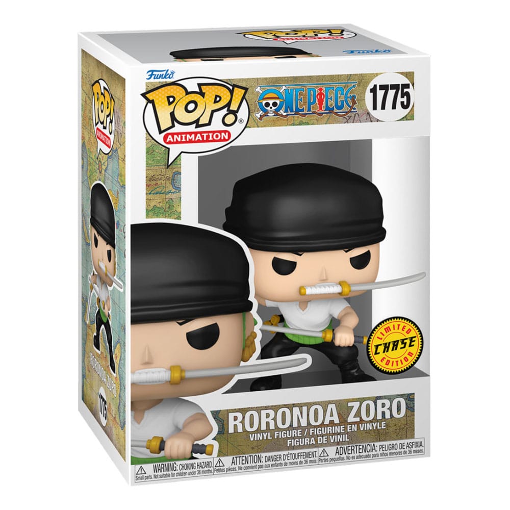 One Piece POP! Animation Vinyl Figures Zoro Refresh w/Ch Assortment 6 Funko