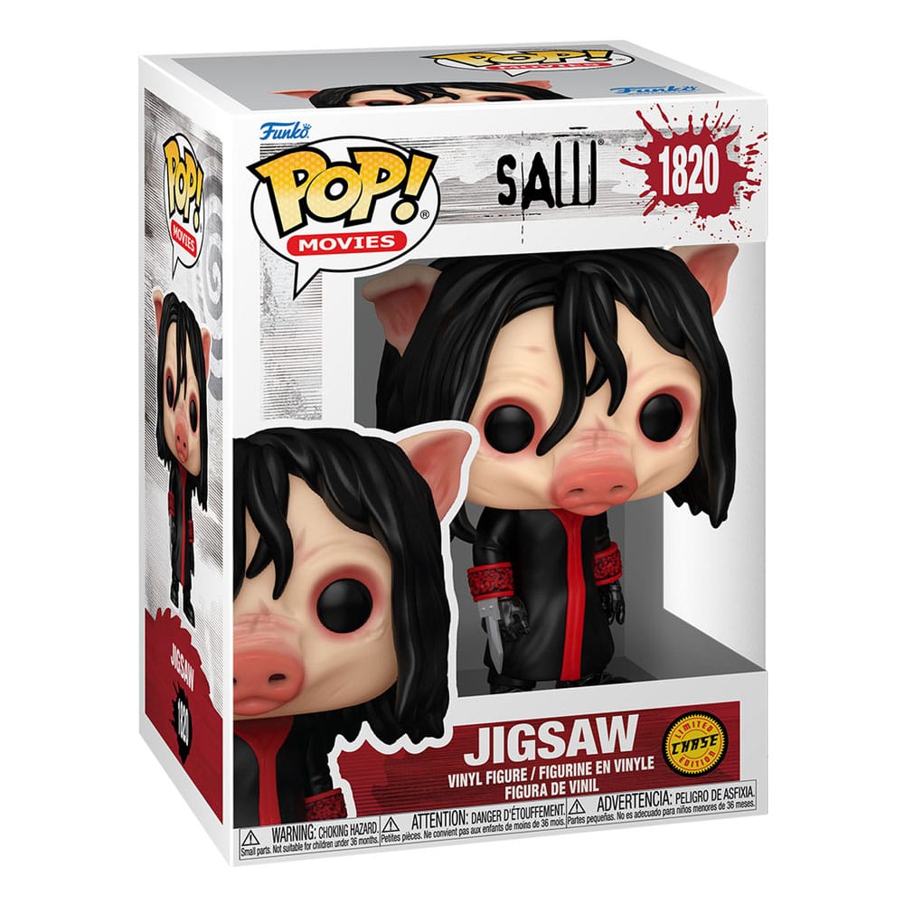 Saw POP! Movies Vinyl Figure Jigsaw with Chase Assortment 6 Funko