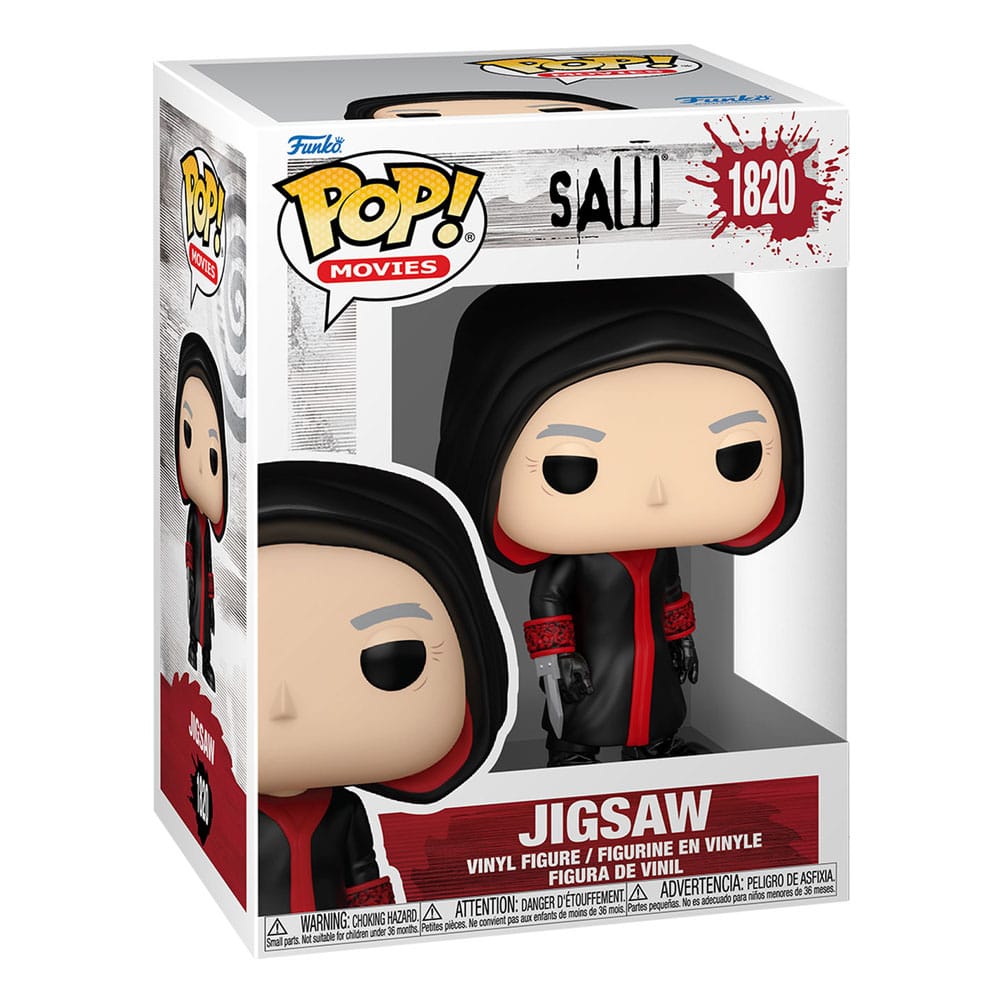 Saw POP! Movies Vinyl Figure Jigsaw with Chase Assortment 6 Funko