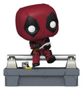Marvel POP! Deluxe Vinyl Figure Deadpool on Bridge Funko