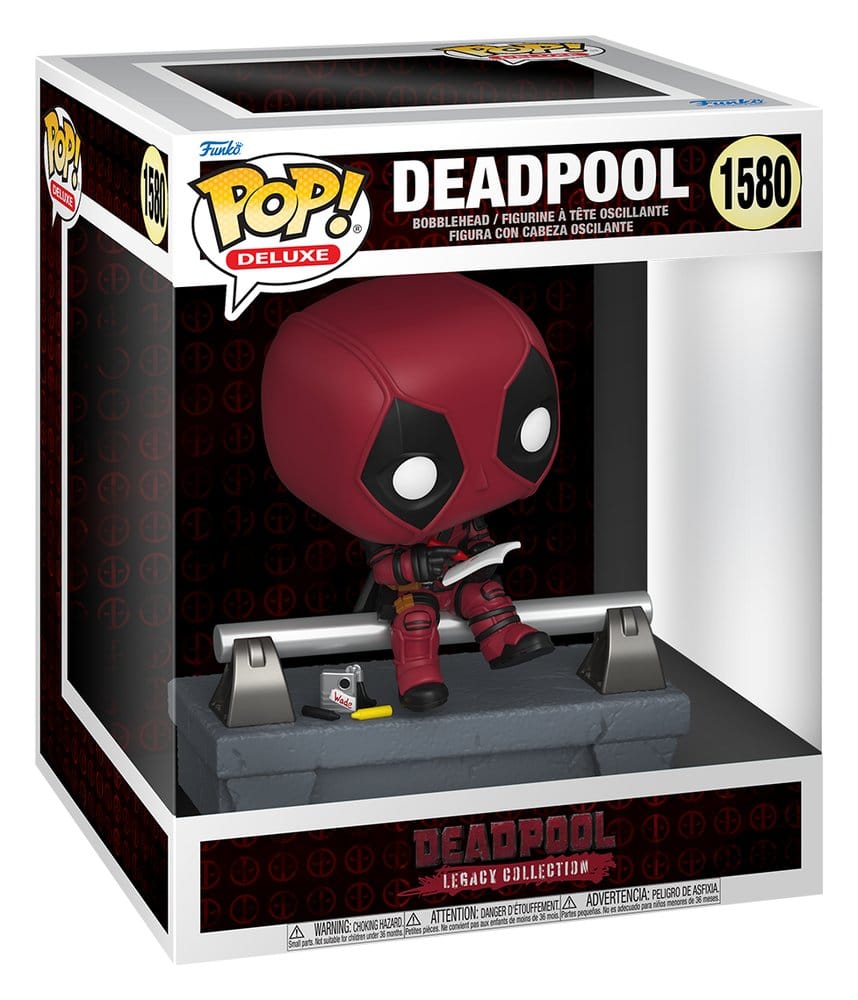 Marvel POP! Deluxe Vinyl Figure Deadpool on Bridge Funko