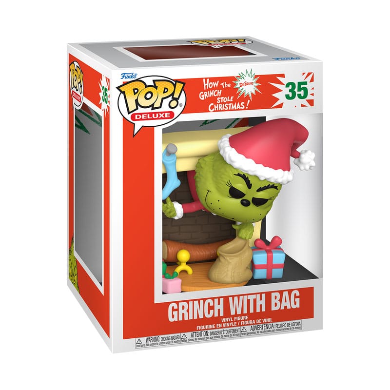 The Grinch POP! Deluxe Vinyl Figure Grinch w/Bag Funko
