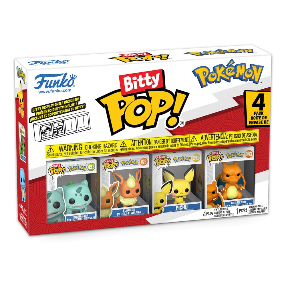 Pokémon Bitty POP! Vinyl Figure 4 Pack Series 3 Funko