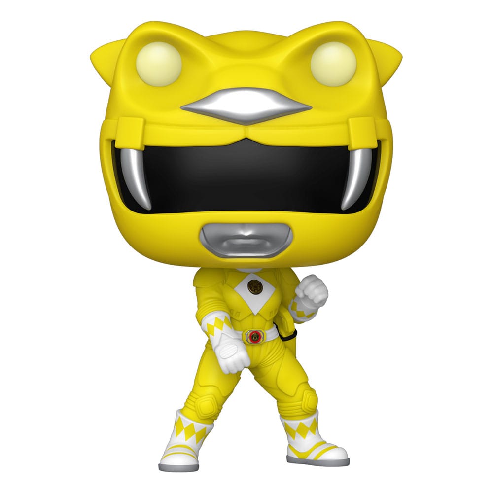 Mighty Morphin Power Rangers The Movie POP! Movies Vinyl Figures Yellow Ranger GITD Funko