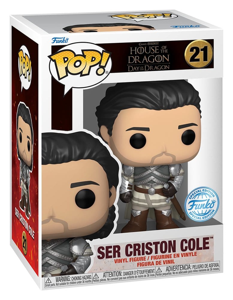 House of the Dragon POP! Vinyl Figure Ser Criston Cole Exclusive Edition Funko