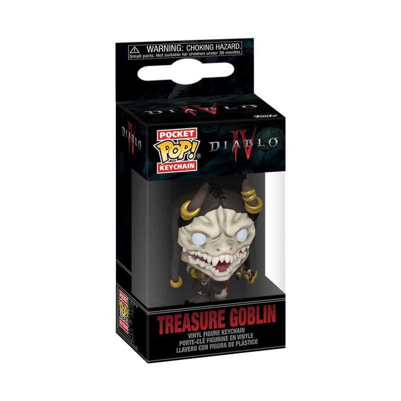 Diablo 4 POP! Vinyl Keychains Treasure Goblin Display 12 Funko