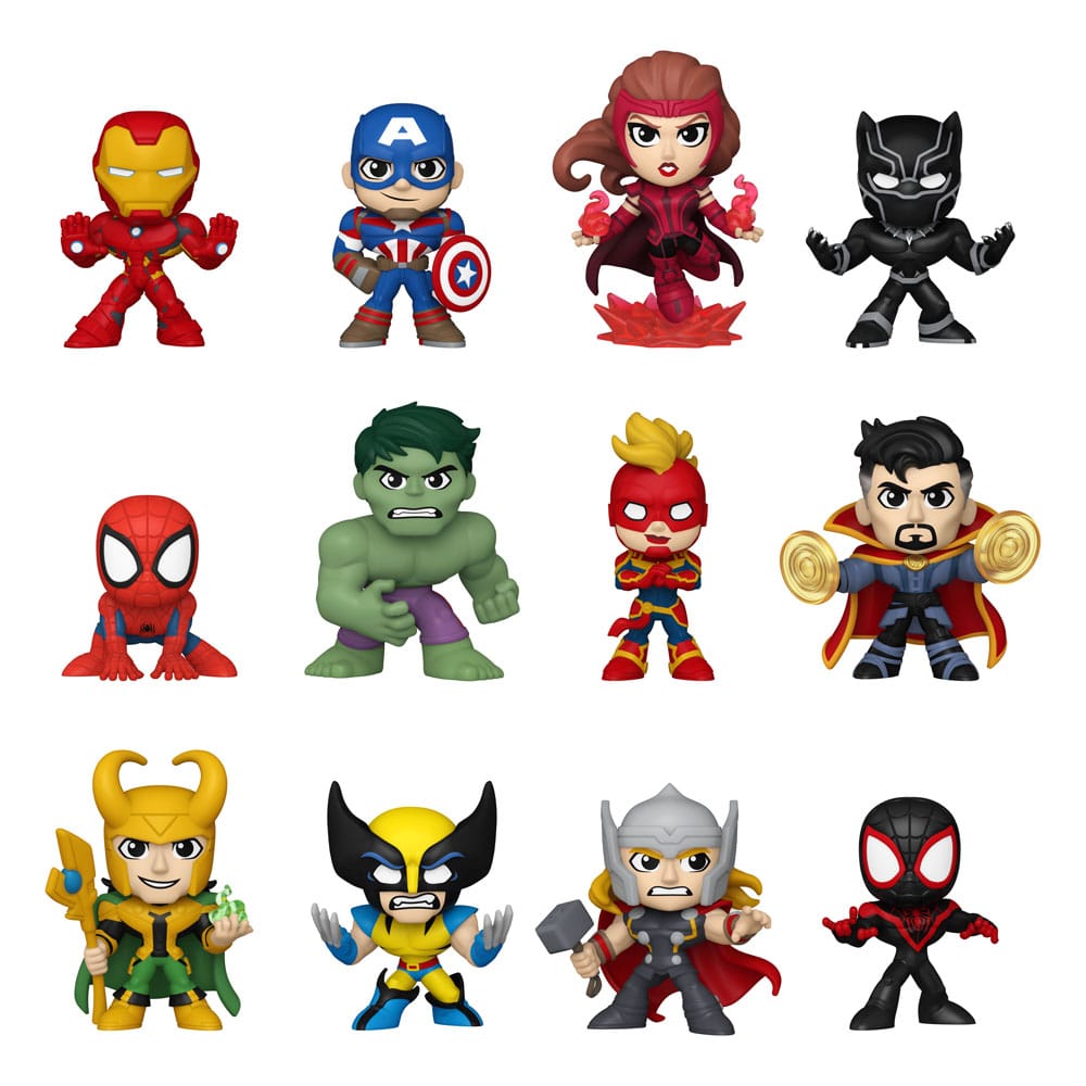 Marvel Mini Figures New Classics Display 12 Funko