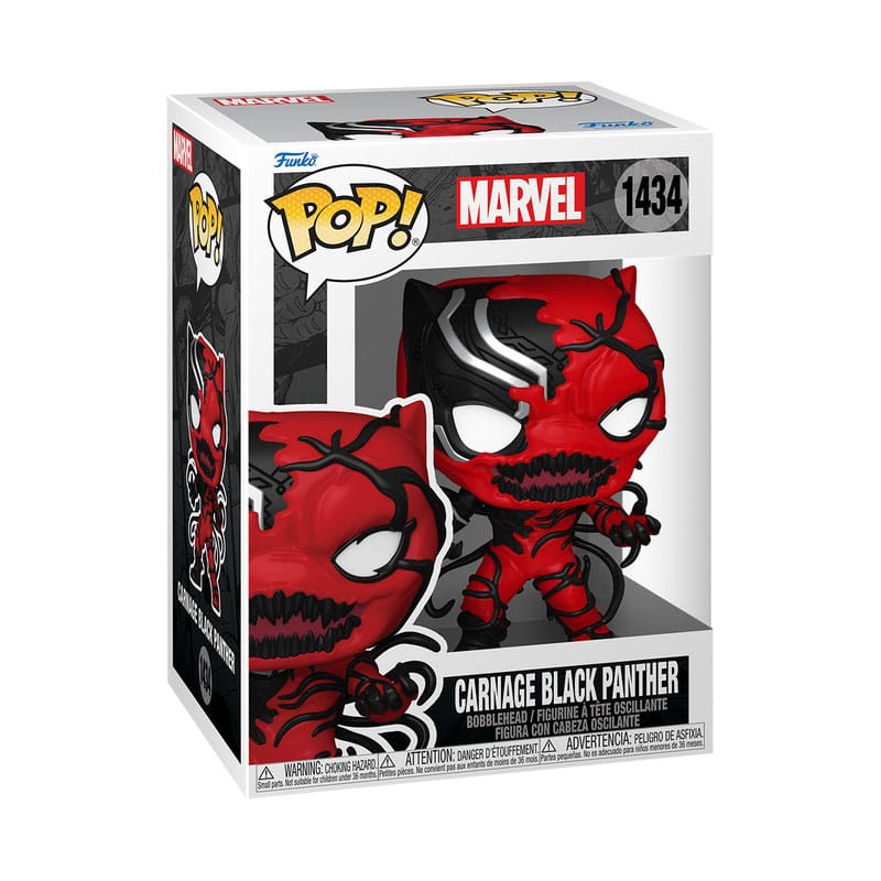 Marvel POP! Vinyl Figure Carnageized Black Panther Funko