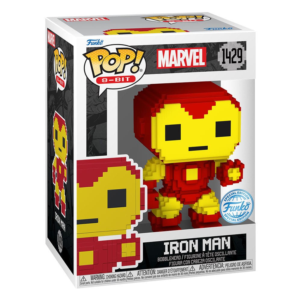 Marvel POP! 8 Bit Vinyl Figure Iron Man Funko