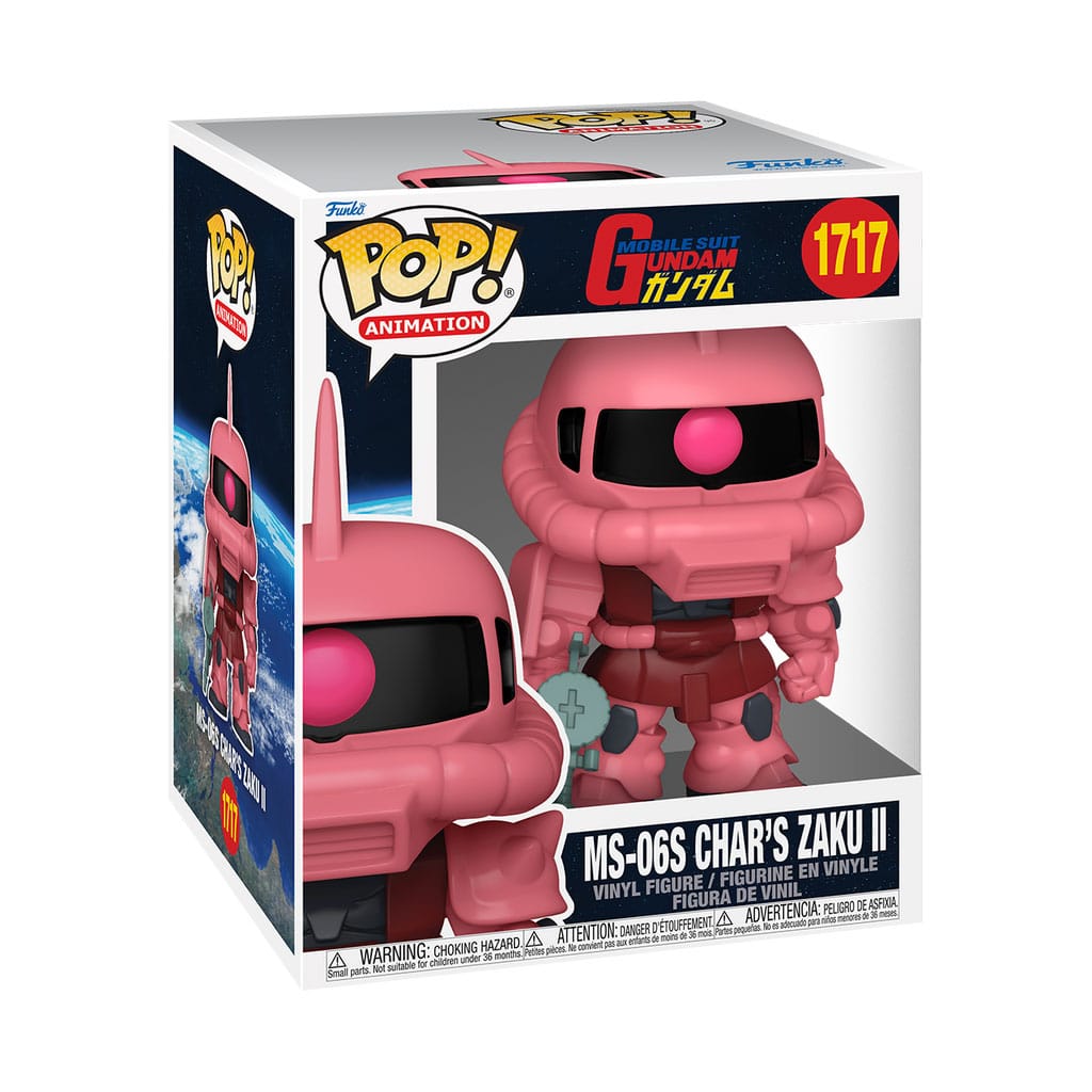 Gundam Oversized POP! Vinyl Figure CHARS ZAKU II Funko
