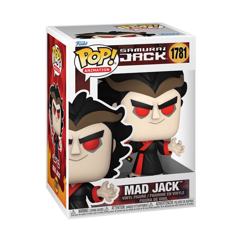 Samurai Jack Pop! Animation Vinyl Figure Mad Jack Funko