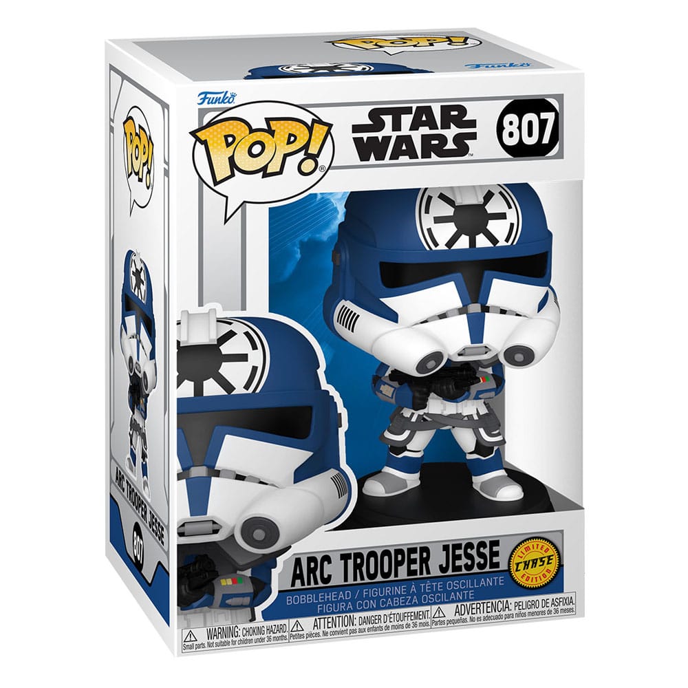 Star Wars POP! Vinyl Bobblehead Figures ARC Trooper Jesse with Chase Assortment 6 Funko