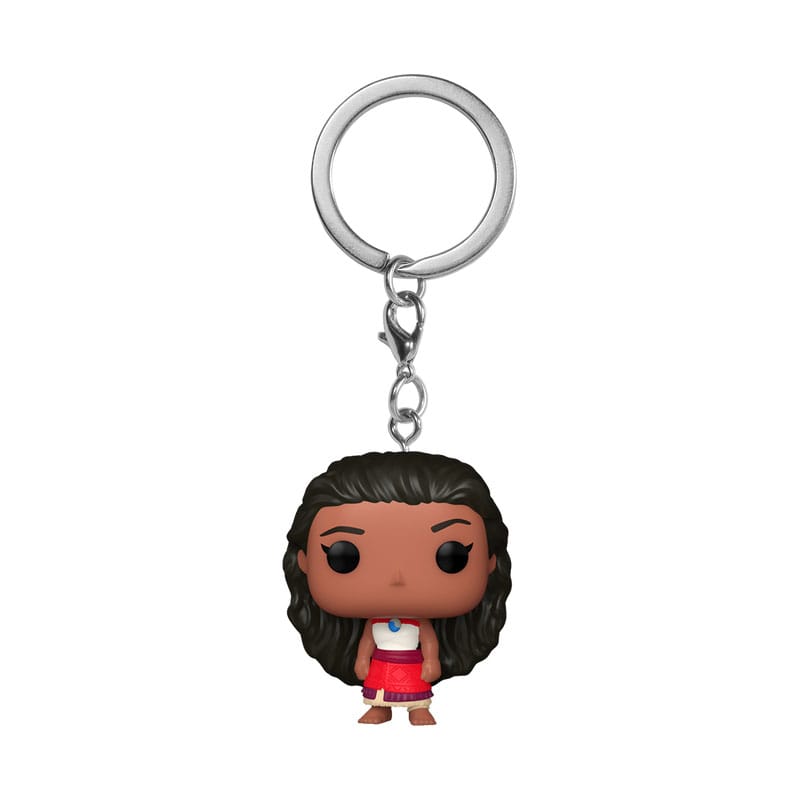 Moana 2 POP! Vinyl Keychains Moana in Red Skirt Display 12 Funko
