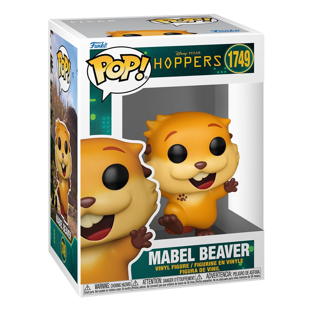 Hoppers POP! Movies Vinyl Figures Mabel Beaver w/Chase Assortment 6 Funko