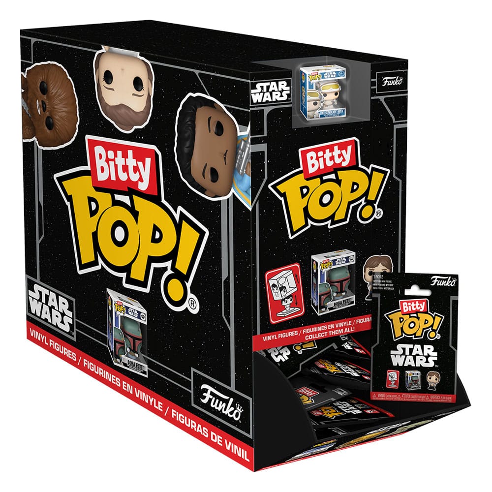Star Wars Bitty POP! Vinyl Figure Display 32 S2 PDQ 2 Funko