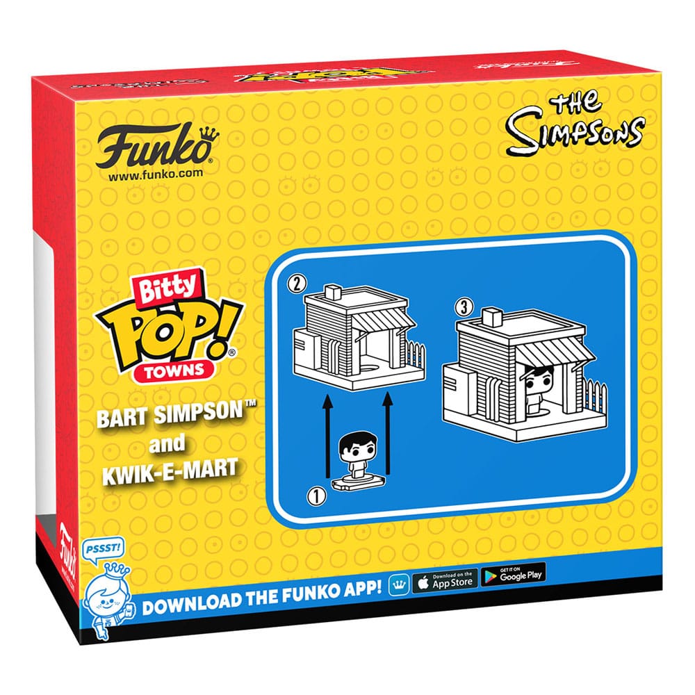Simpsons Bitty POP! Town Vinyl Figure Kwik E Mart Funko