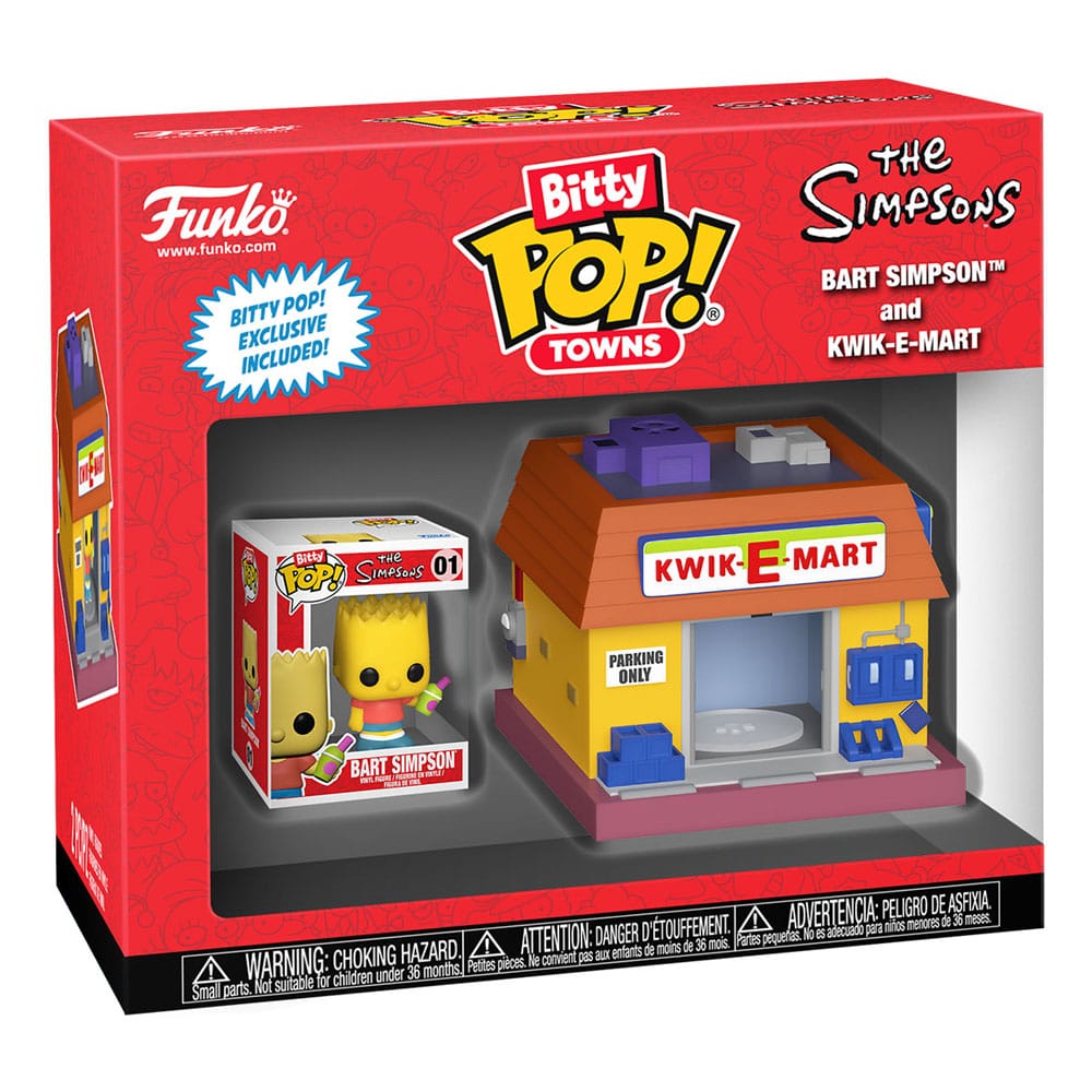 Simpsons Bitty POP! Town Vinyl Figure Kwik E Mart Funko