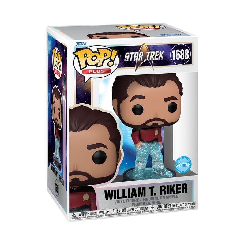 Star Trek Transporter POP! Plus Movies Vinyl Figure Riker Funko