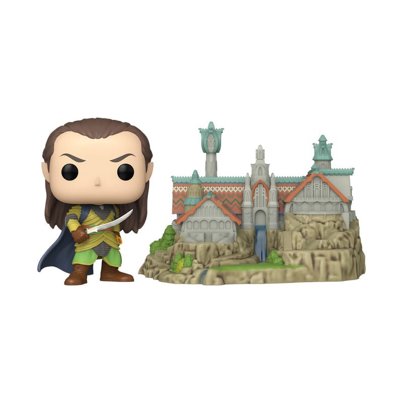 The Lord of the Rings POP! Town Vinyl Figure Elrond & Rivendell Funko
