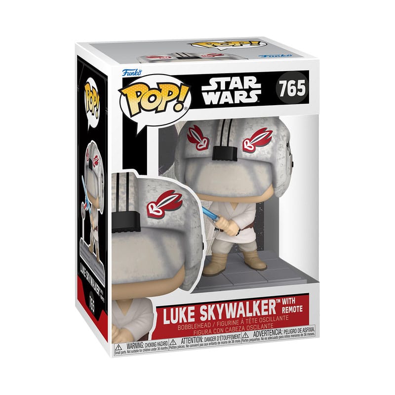 Star Wars POP! Movie Vinyl Figure Luke/Remote Funko