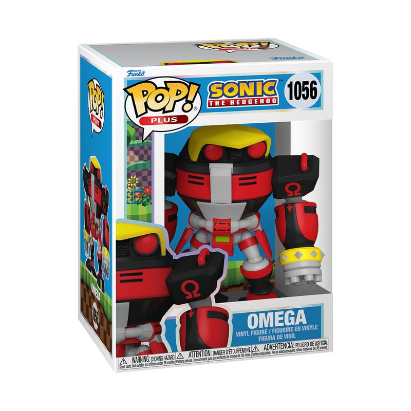 Sonic the Hedgehog POP! Games Vinyl Figure E 123 Omega Funko