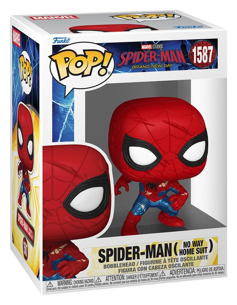 Spider-Man Brand New Day POP! Vinyl Figure Spider-Man No Way Home Suit Brand New Day Funko