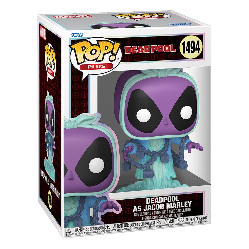 Marvel POP! Plus Vinyl Figure Deadpool as Jacob Marley Funko